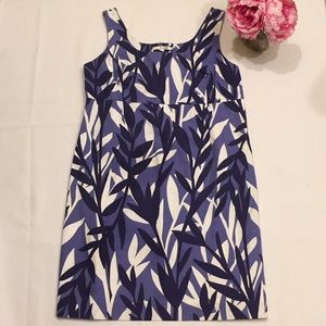Boden foliage pattern dress